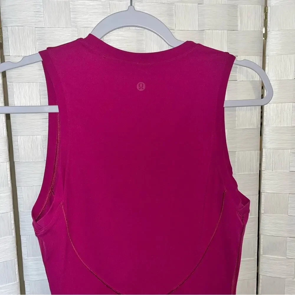 Lululemon All Aligned Ribbed Midi Dress Size 4 - Picture 8 of 10